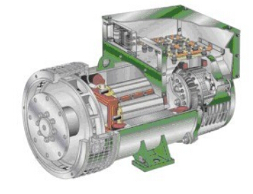 渔洋镇发电机内部结构图